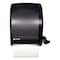 San Jamar Element Lever Roll Towel Dispenser, Classic, 12.5 x 8.5 x 12.75, Black Pearl T950TBK - alternate 1
